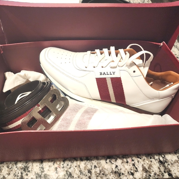 Bally Aston-New-4079(10.5) and Bally belt
